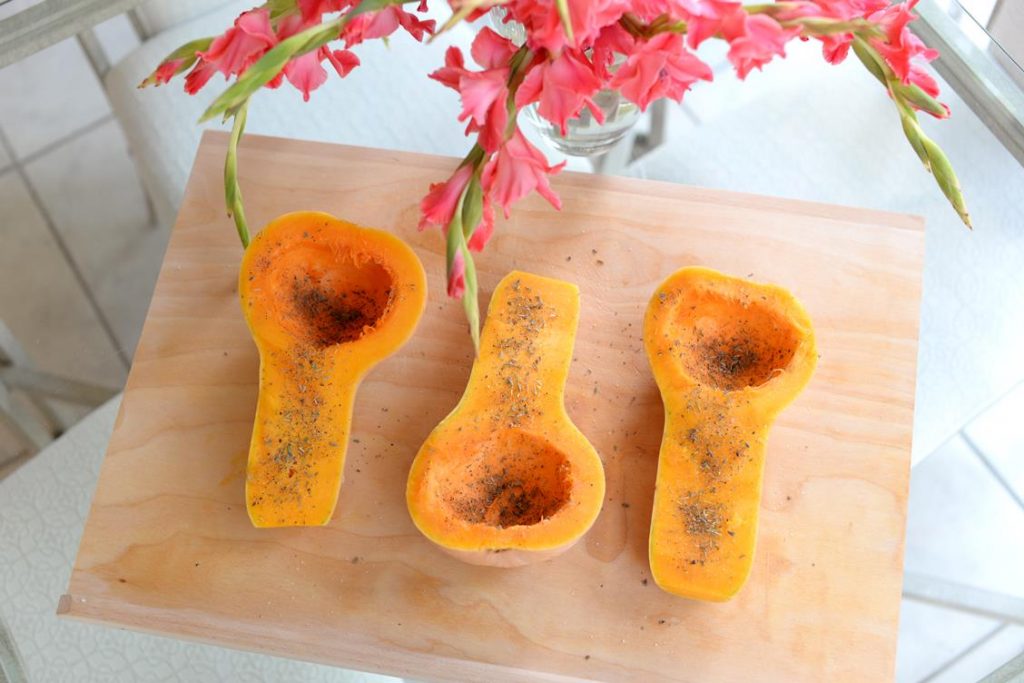 Roasted butternut squash