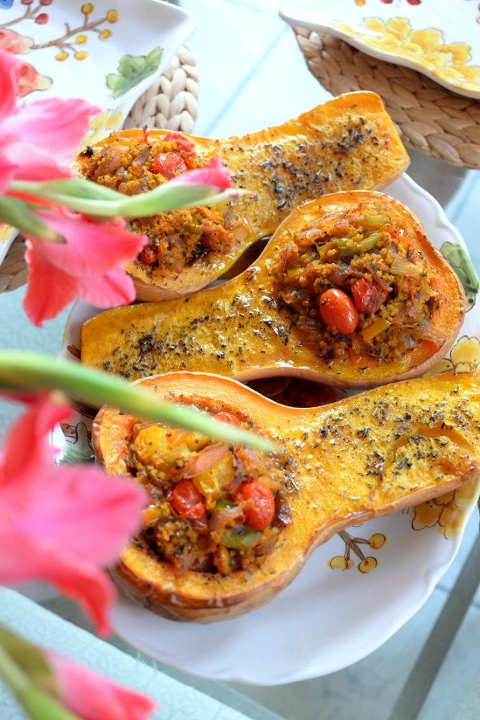 Roasted butternut squash