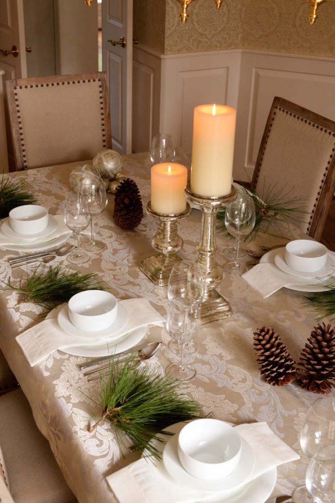 christmas table