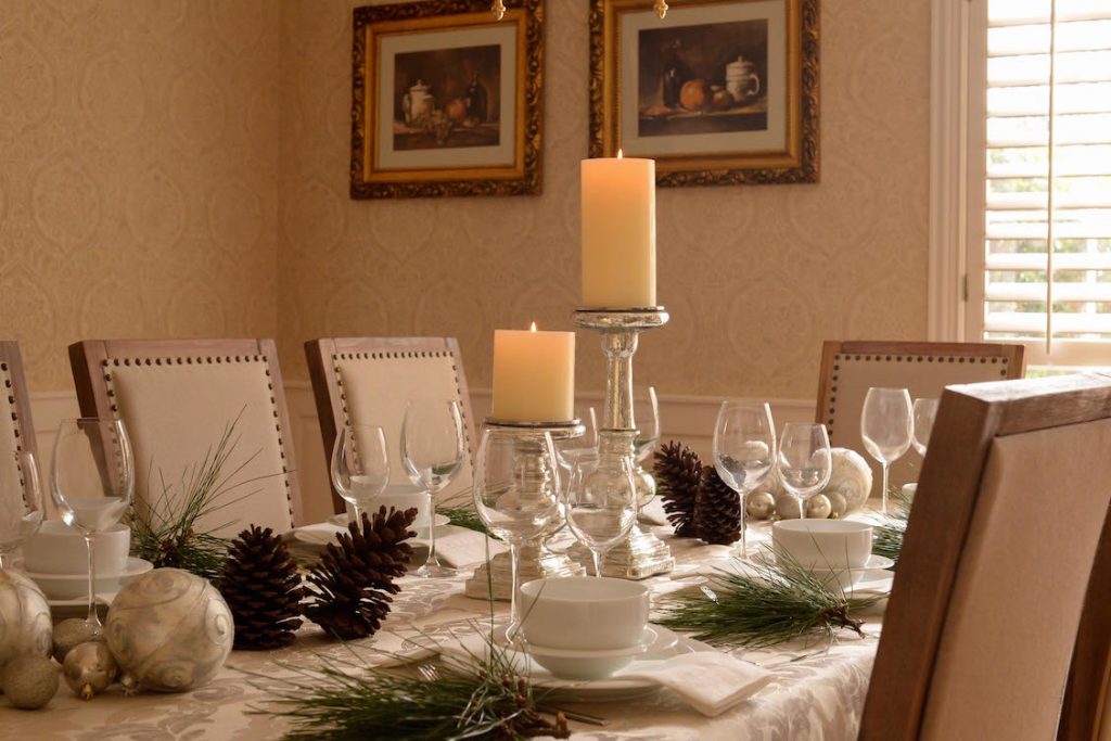 christmas table