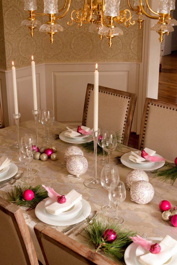 christmas table